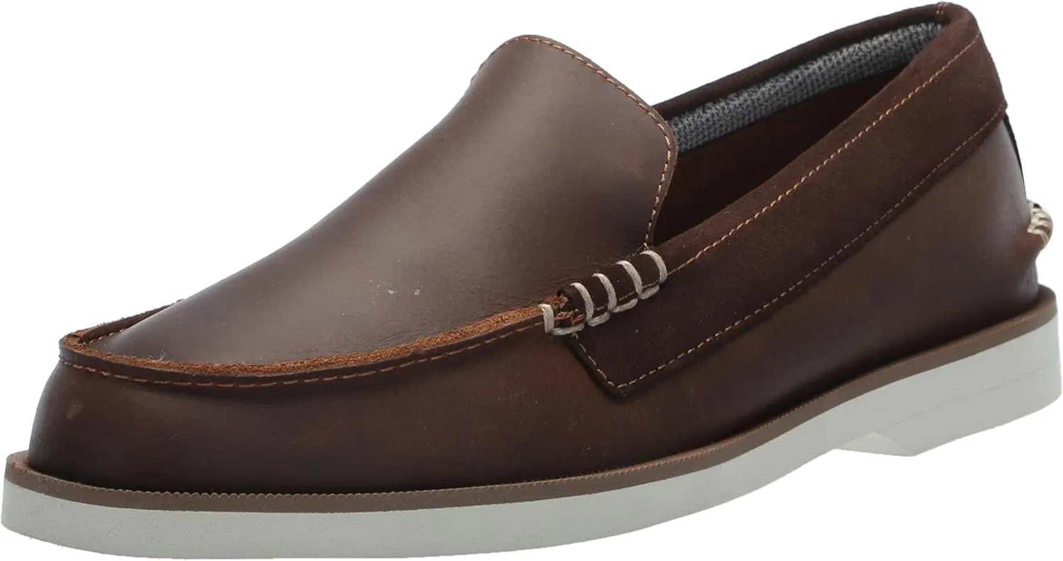 Лоферы из натуральной кожи Sperry, коричневая кожа