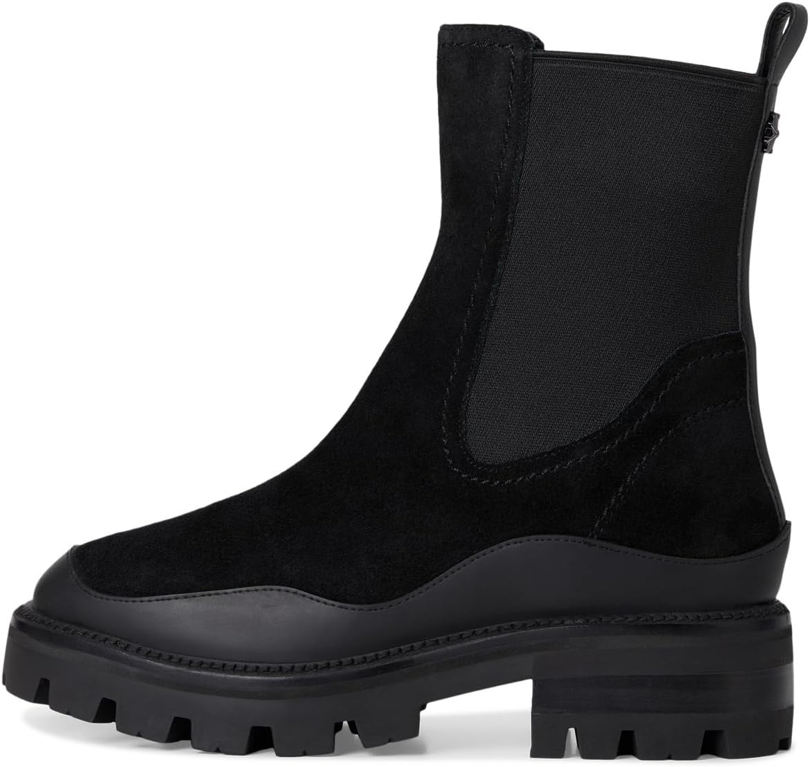 Ботинки Kate Spade New York Women's London Suede Chelsea Boots, Black — фото 4