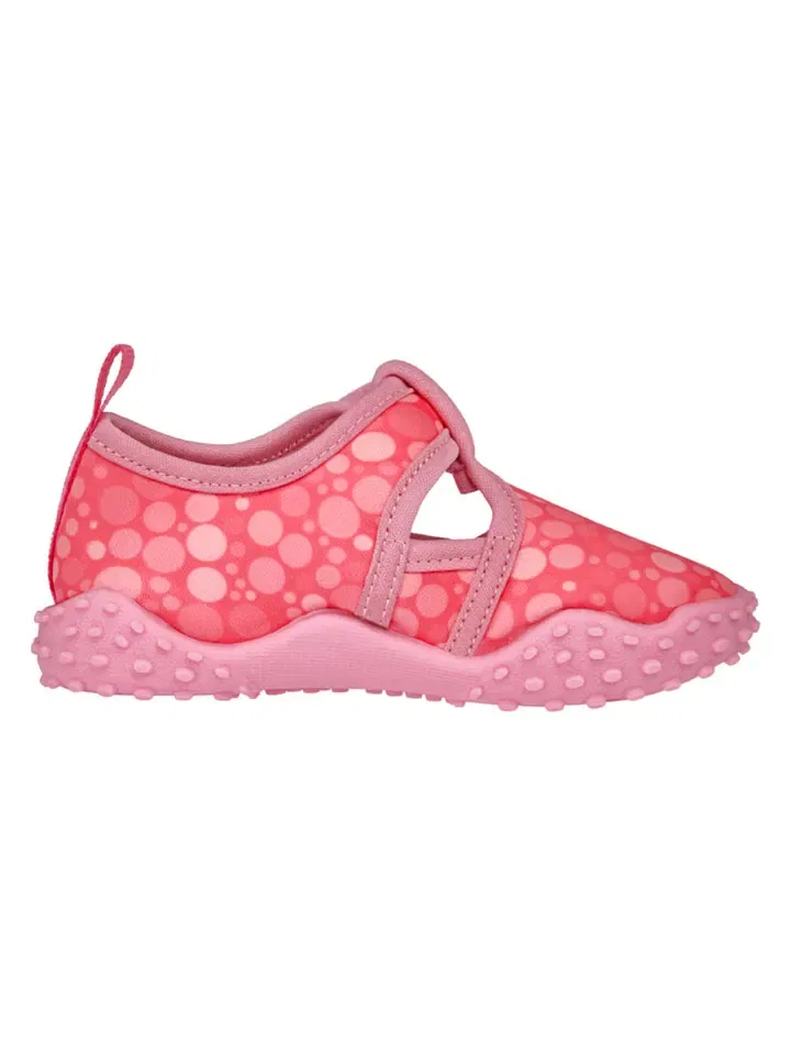 Тапочки для бассейна розовые Playshoes