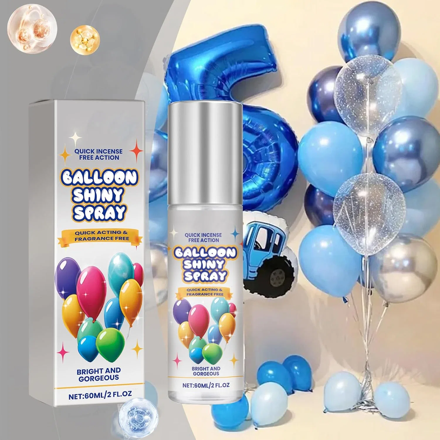 Хайлайтер для лица Balloon Gloss Spray, 60 мл — фото 2