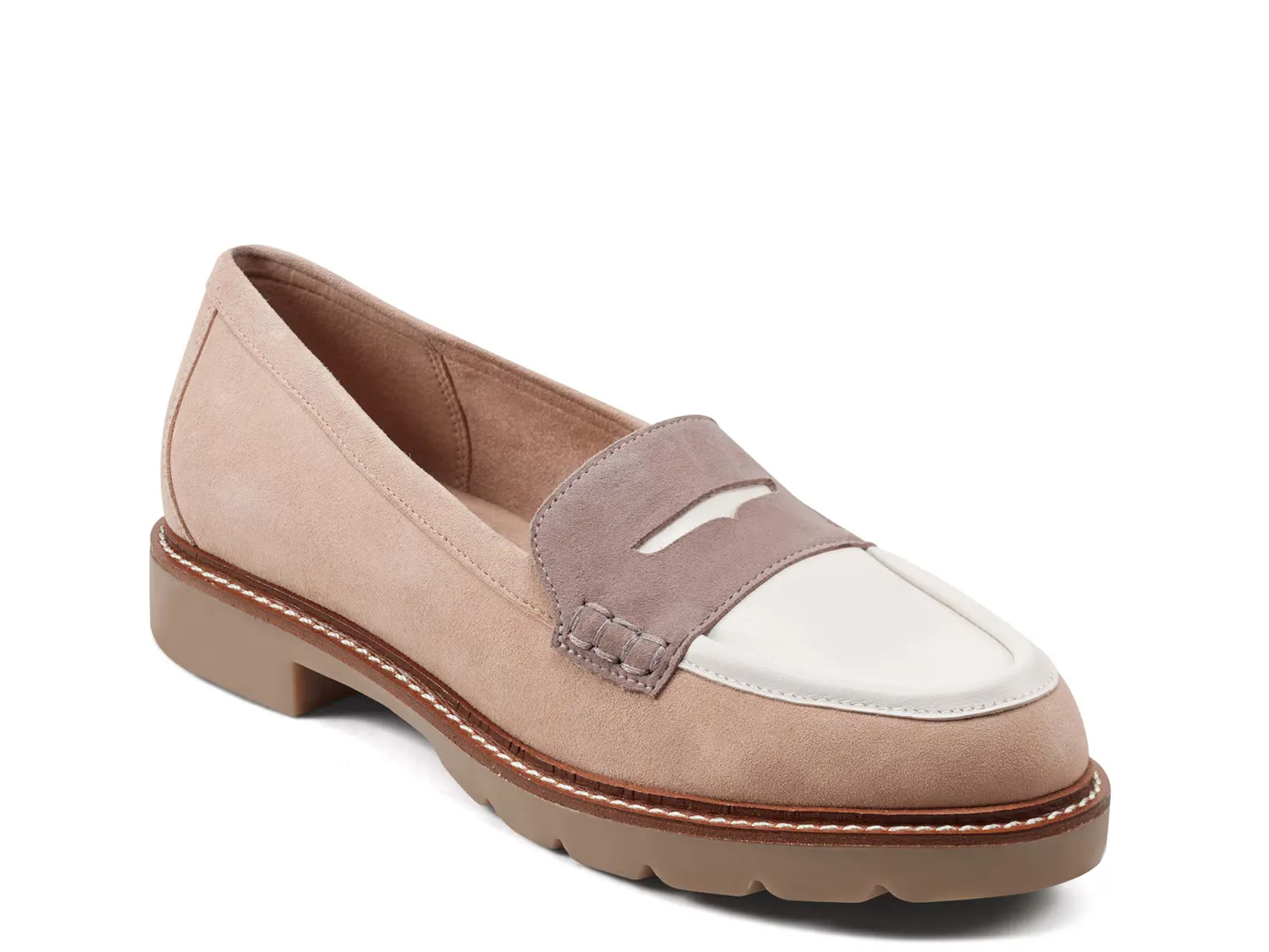 

Лоферы Kacey Penny Loafer Rockport, бежевый/белый