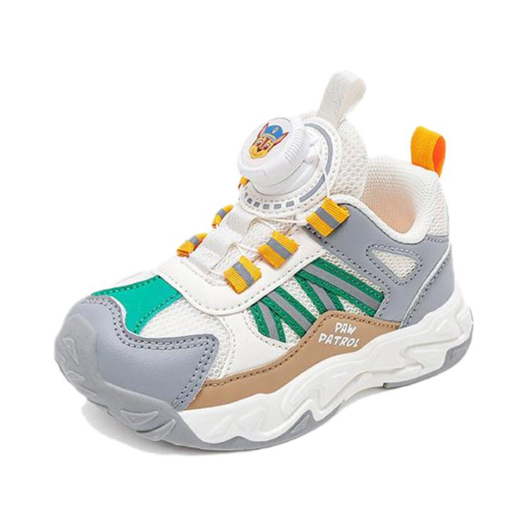 

Противоскользящие детские повседневные туфли с защитой от ударов для детей 3-7 лет PAW PATROL, зеленый