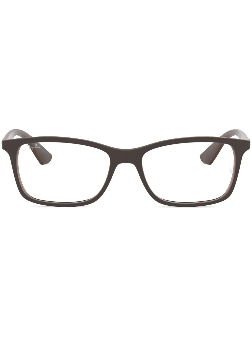 

Очки в прямоугольной оправе Ray-Ban, коричневый