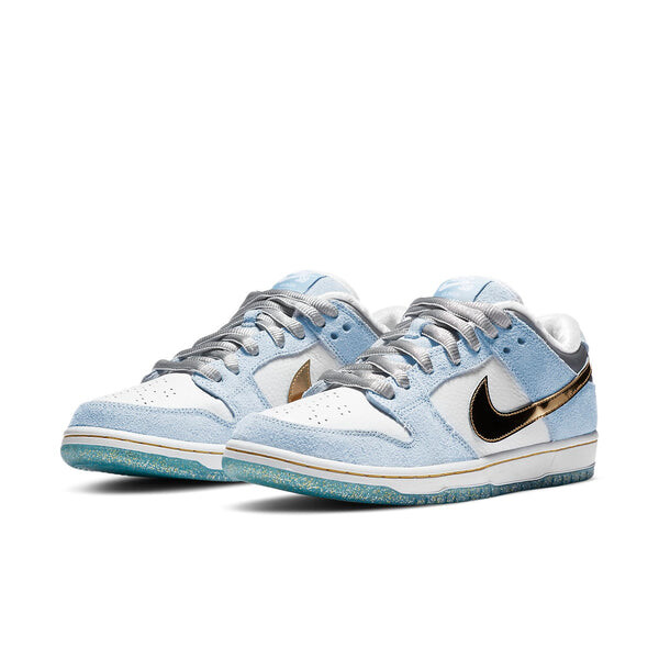 Кроссовки x sean cliver sb dunk low Nike, белый — фото 3