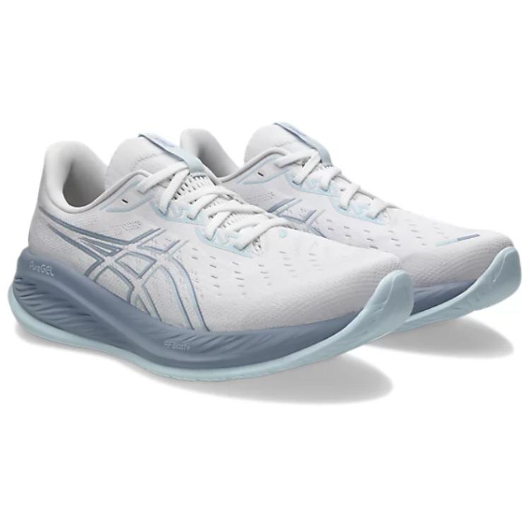 ASICS Gel Cumulus 26 в бело-сером цвете, цвет White Gray — фото 3