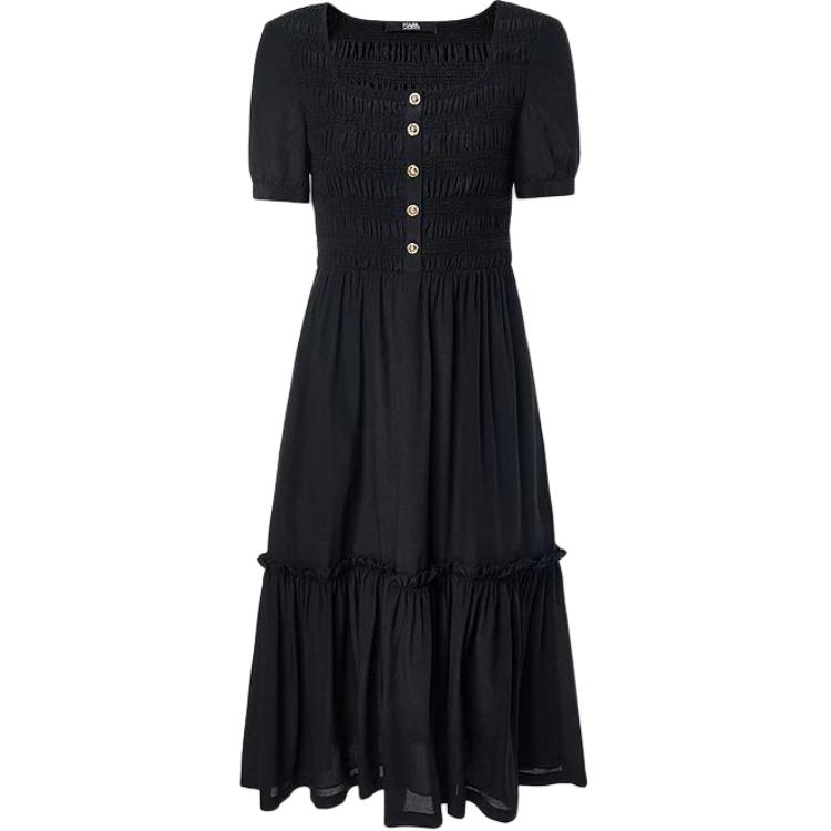 

Платье с короткими рукавами KARL LAGERFELD KARL LAGERFELD / Karl Lagerfeld Jeans, черный