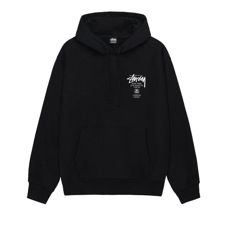 

Худи Stussy World Tour Hoodie, Black