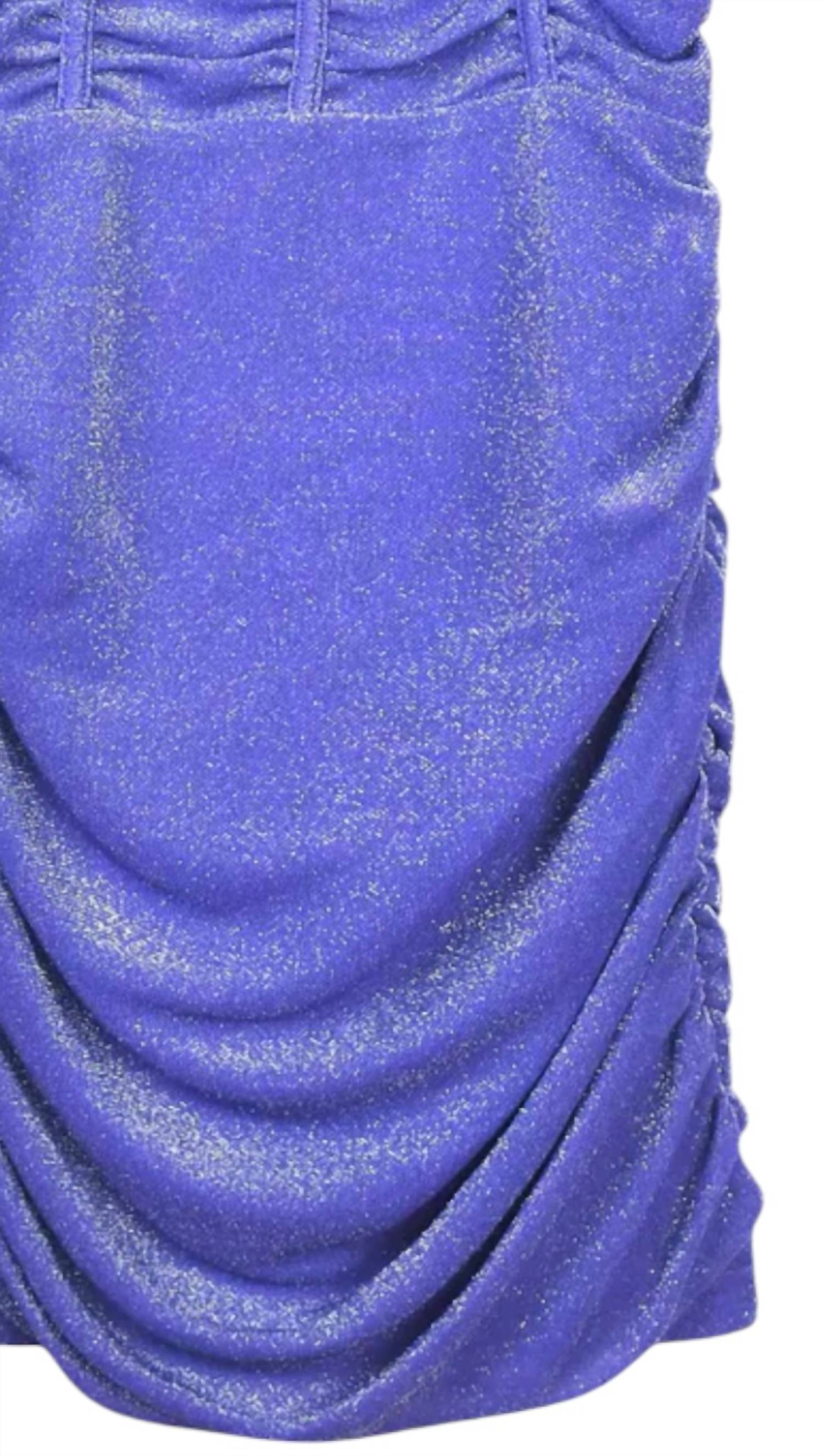 Детское платье Lola Sparkle в цвете барвинок для девочек-подростков KatieJnyc, Periwinkle — фото 3