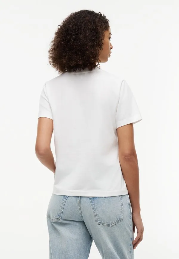 Простая футболка Tommy Hilfiger, Ecru — фото 3