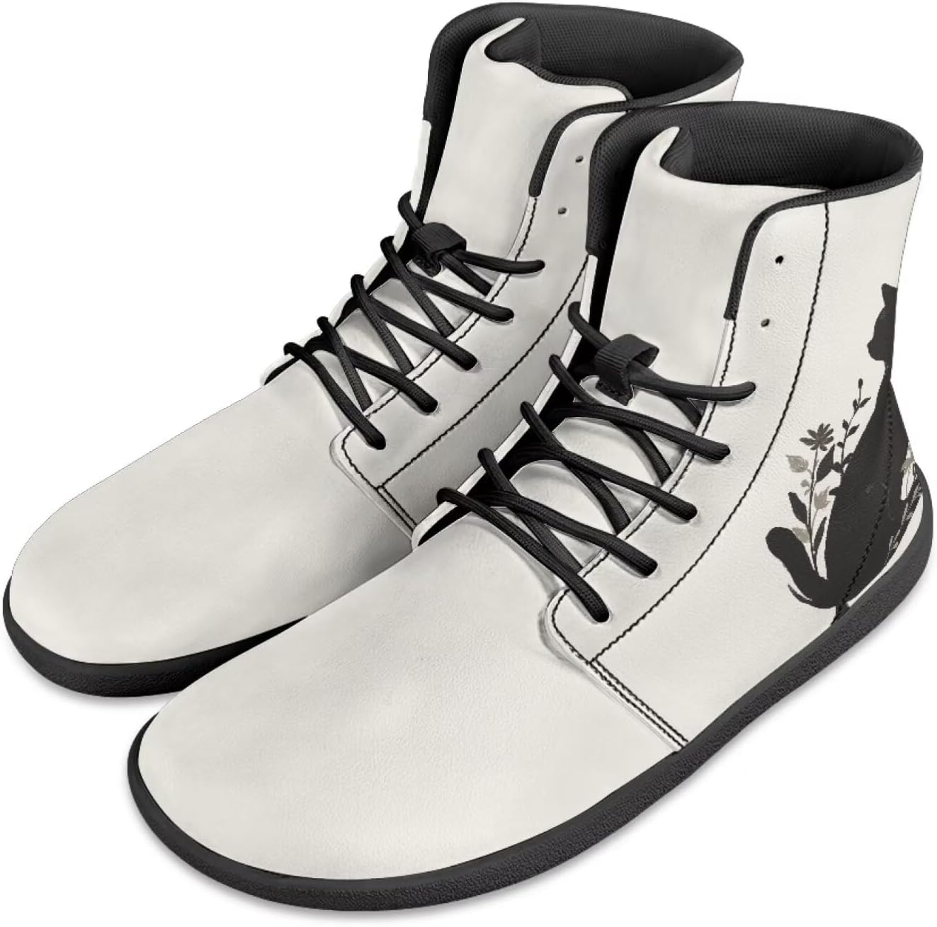 

Мужские кроссовки Jeiento, обувь с нулевым перепадом для ходьбы, минималистичная обувь для мужчин, повседневная спортивная обувь, черный