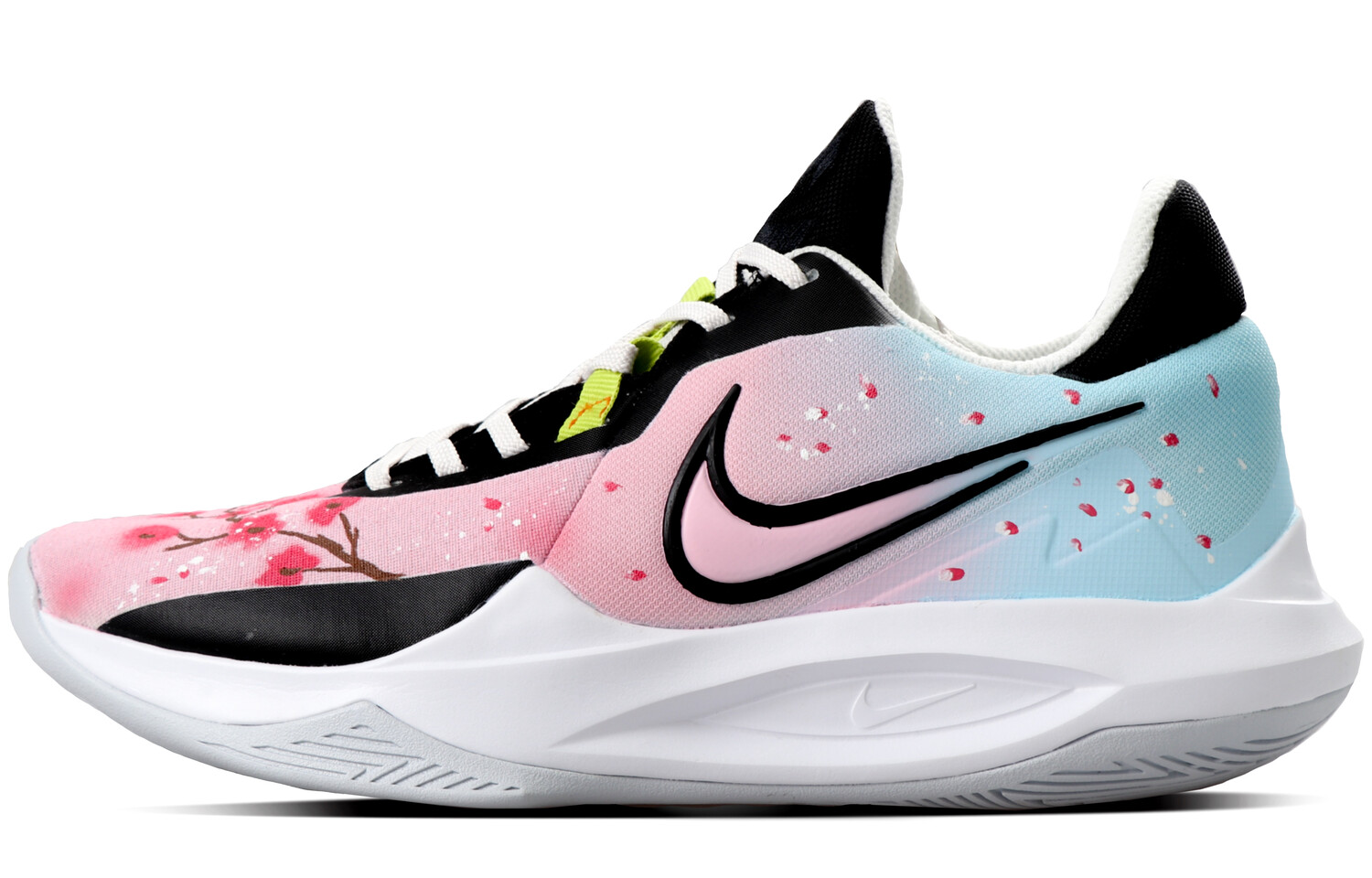 

Баскетбольные кроссовки Precision 6 унисекс с низким верхом розовые синие черные Nike