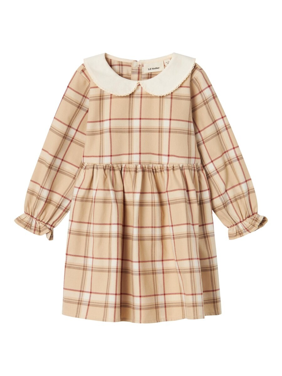 

Платье NAME IT Dress, цвет ecru/mottled beige
