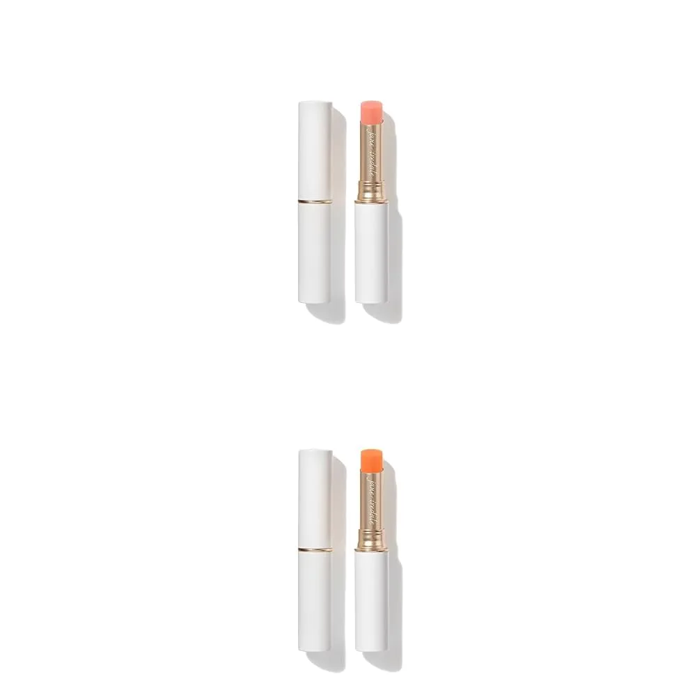 Тинт для губ и щек Jane Iredale Just Kissed, не сушит губы, стойкий цвет, многофункциональный, подходит для всех оттенков кожи, косметика, не тестируется на животных., Forever Pink & Forever Peach