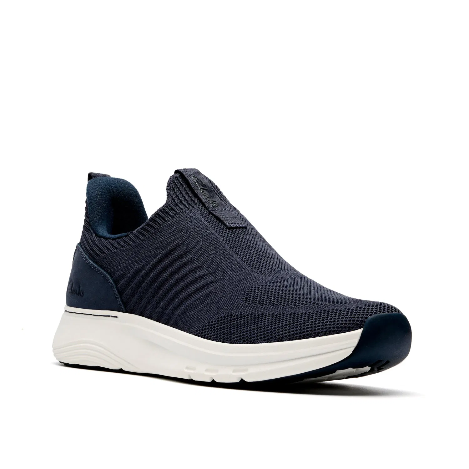 Кроссовки Clarks Motion Trek IN Navy Knit, синий — фото 4