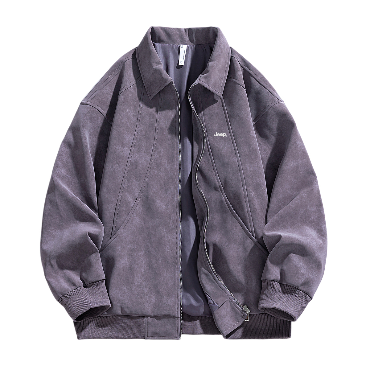 

Jeep Курка Black Knight Collection Herding Horses унисекс, Purple Gray