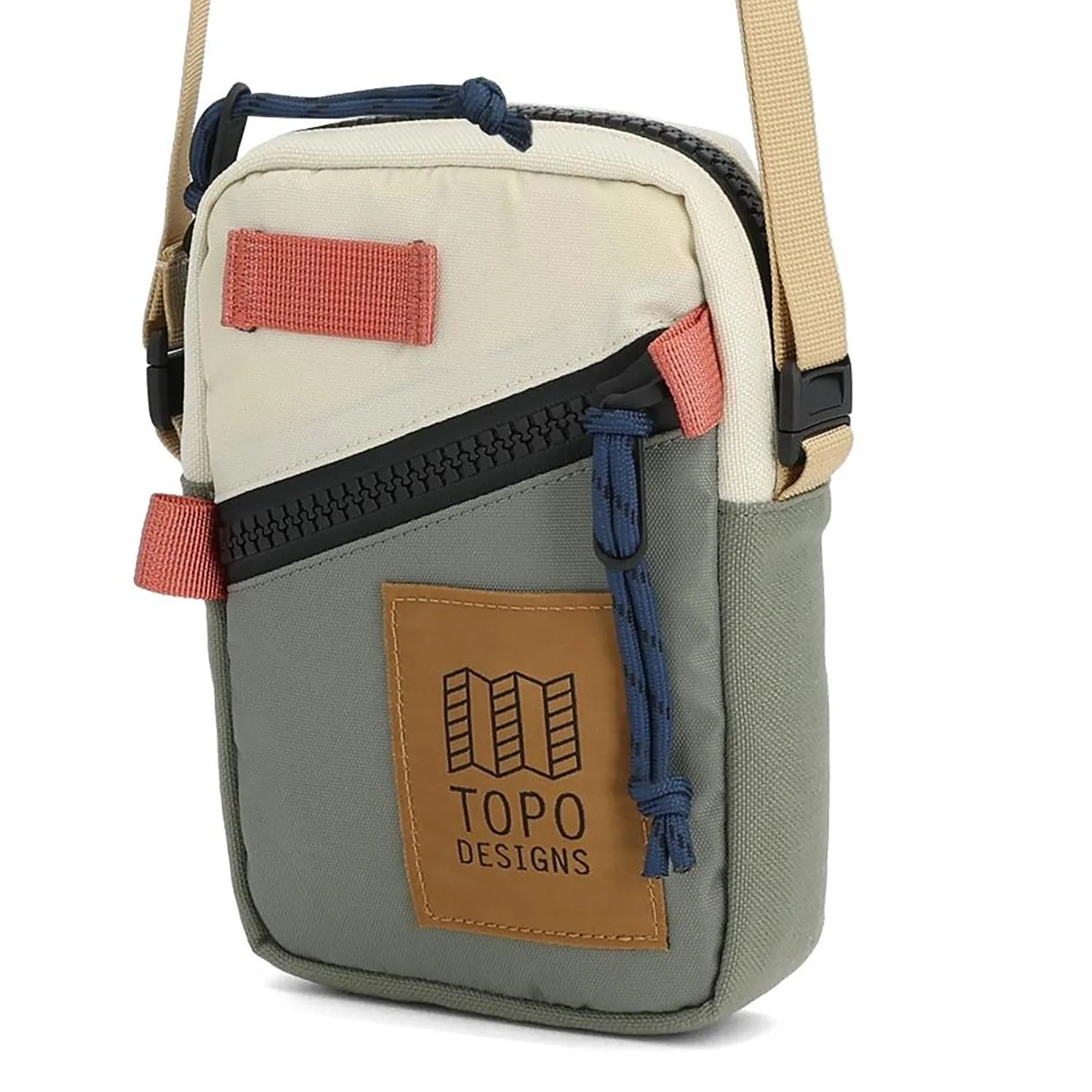 

Мини-сумка через плечо Topo Designs, Bone White/Beetle