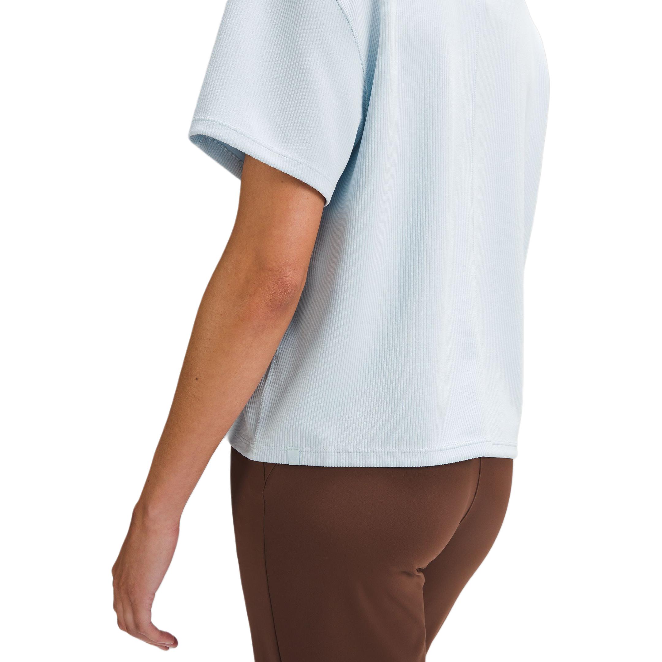 

Футболка с втачным рукавом Softstreme Lululemon, цвет костяной белый/BONE