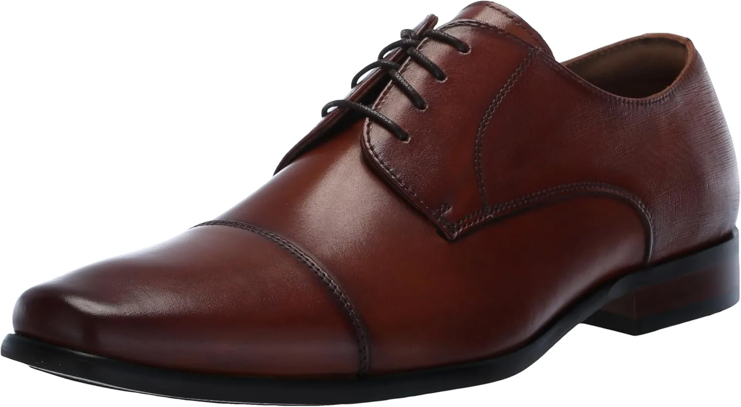 Мужские оксфордские туфли Florsheim с перфорацией на мыске в виде мышиного ангела, коньячный