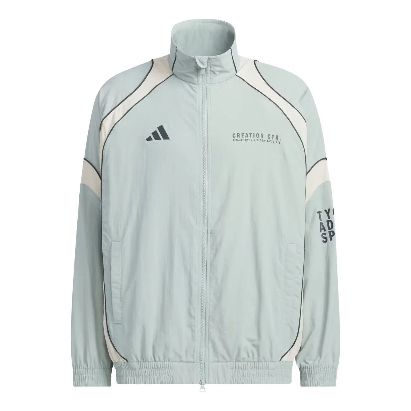 Куртка Adidas BL Wov, зеленый