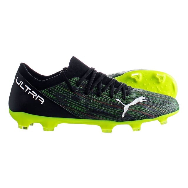 Черные мужские футбольные бутсы Ultra 3 2 fg/ag Puma, черный — фото 4