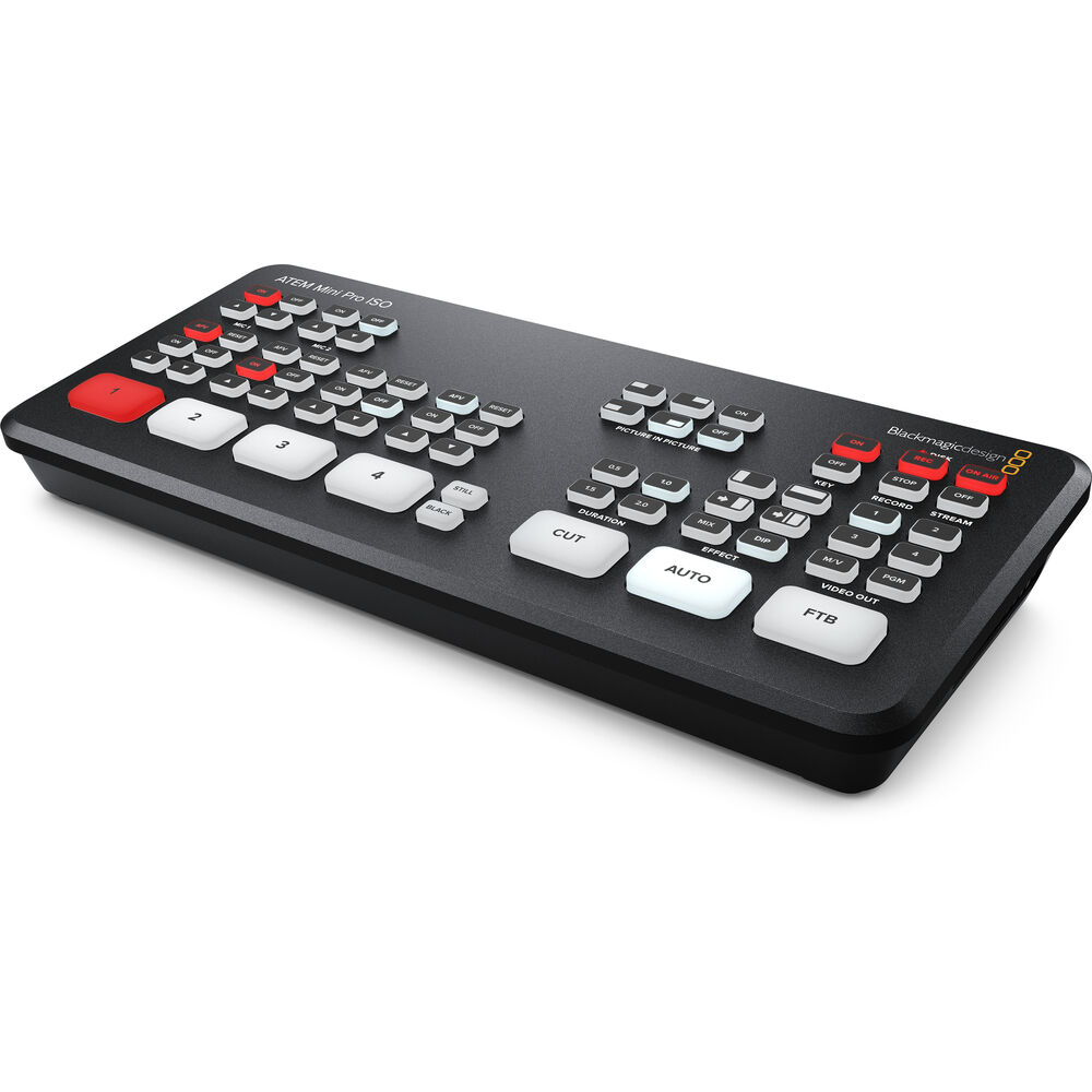 

Blackmagic Design ATEM Mini Pro ISO HDMI Live Stream Switcher