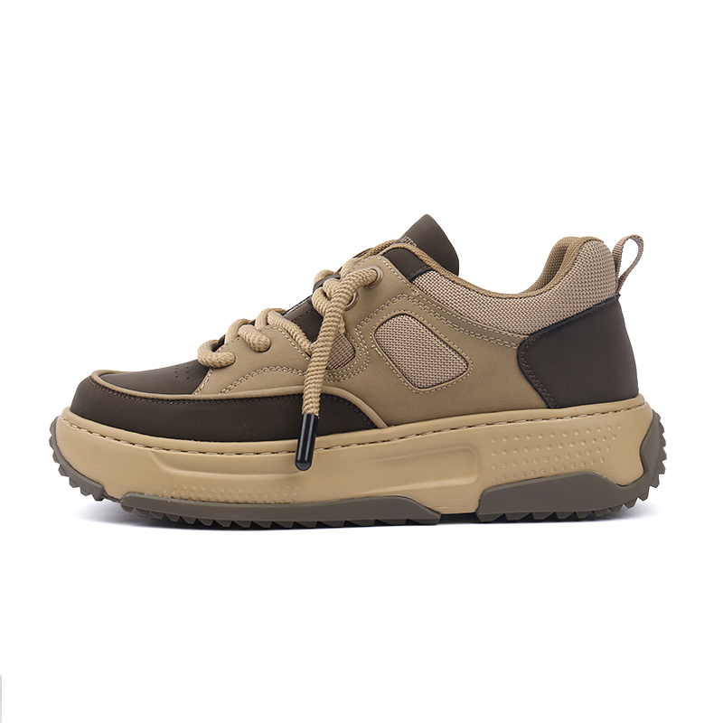 

Tide attack Мужские низкие повседневные туфли тёмный хаки, цвет Dark Khaki