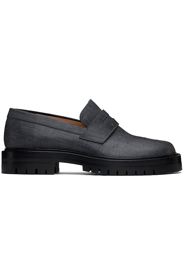 

Таби каунти лоферы Maison Margiela, черный