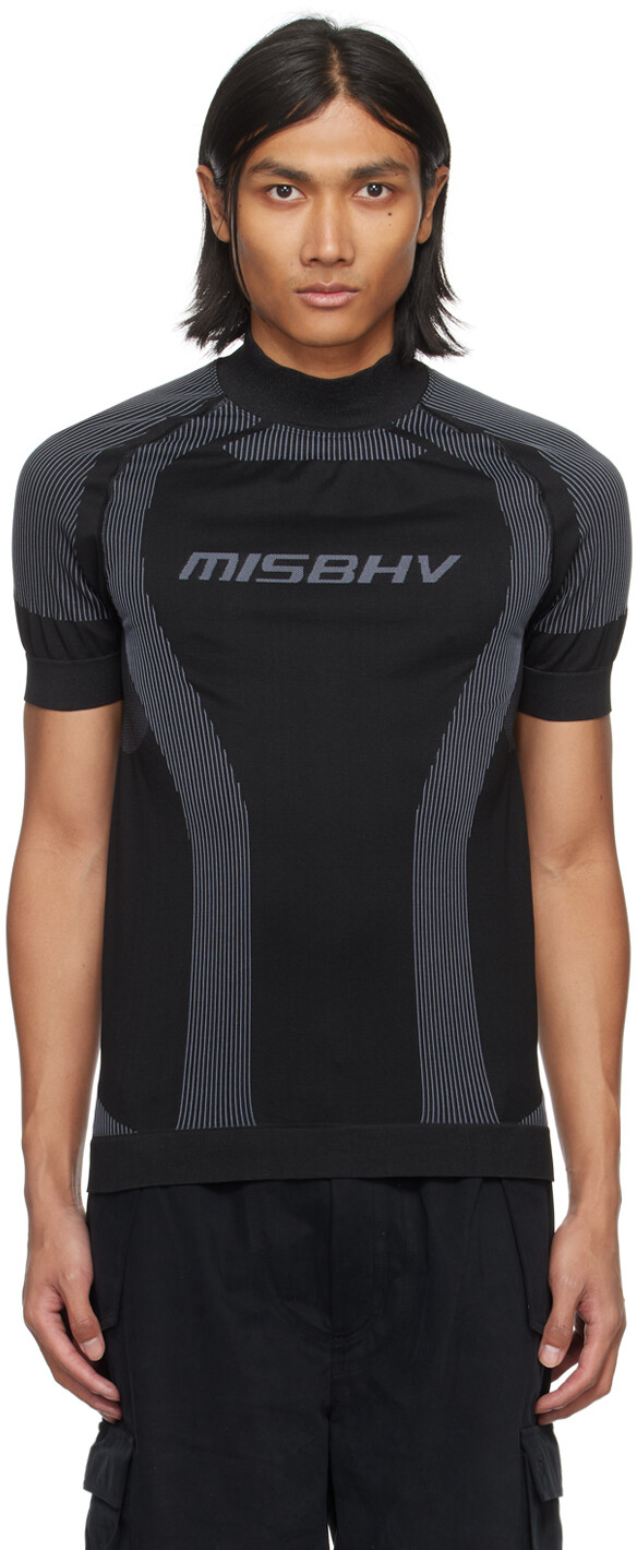 

Черная спортивная футболка Misbhv, цвет Muted black