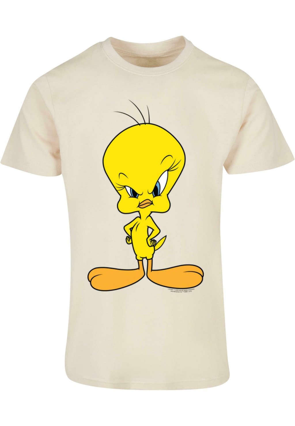 

Футболка с принтом LOONEY TUNES ANGRY TWEETY ABSOLUTE CULT, цвет sand