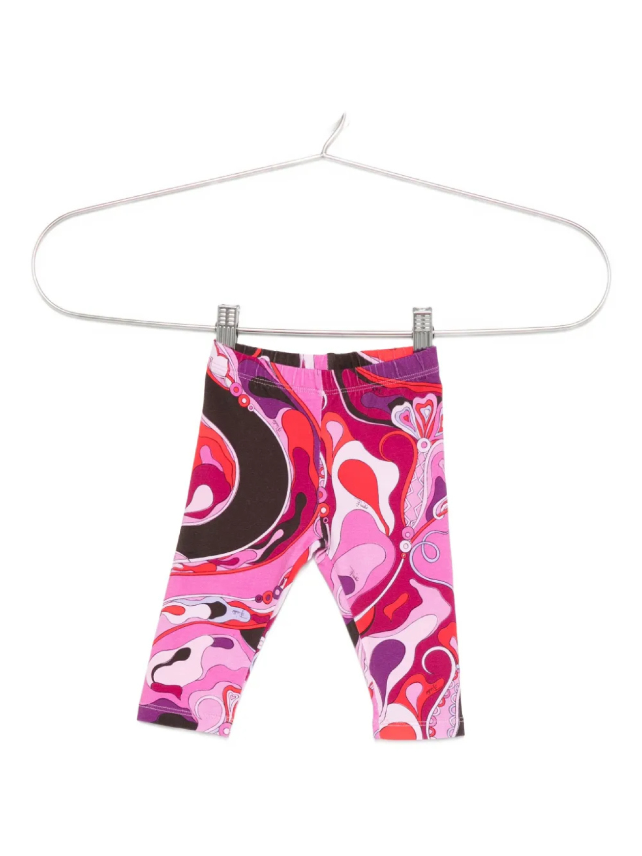

Леггинсы PUCCI Junior с узором Swirl, розовый