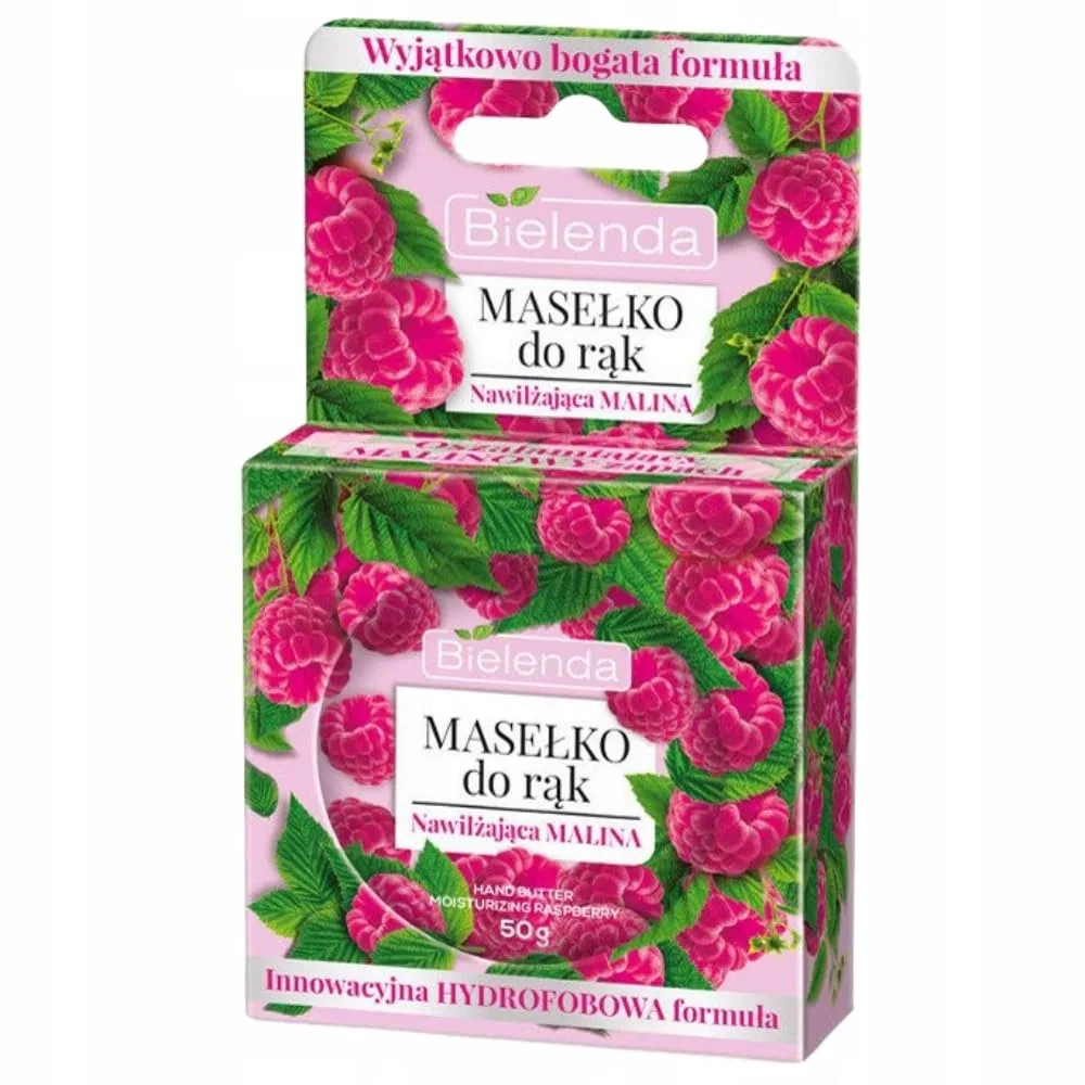 Увлажняющее масло для рук Bielenda Raspberry Hand Butter, 50 г Bielenda