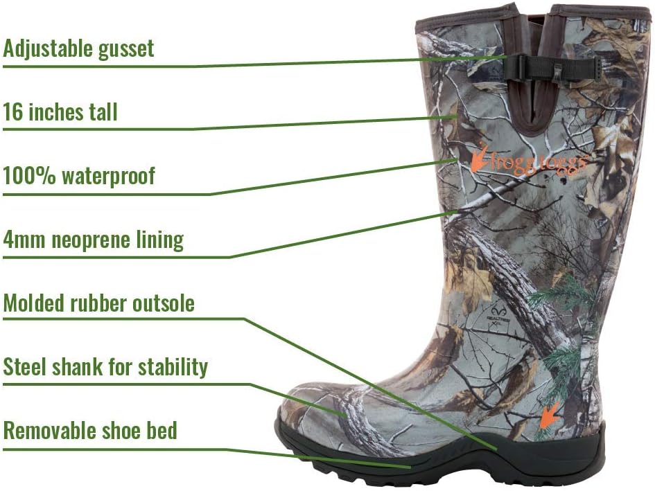 Сапоги Frogg Toggs Grand Prairie Mudd, Realtree Xtra — фото 2