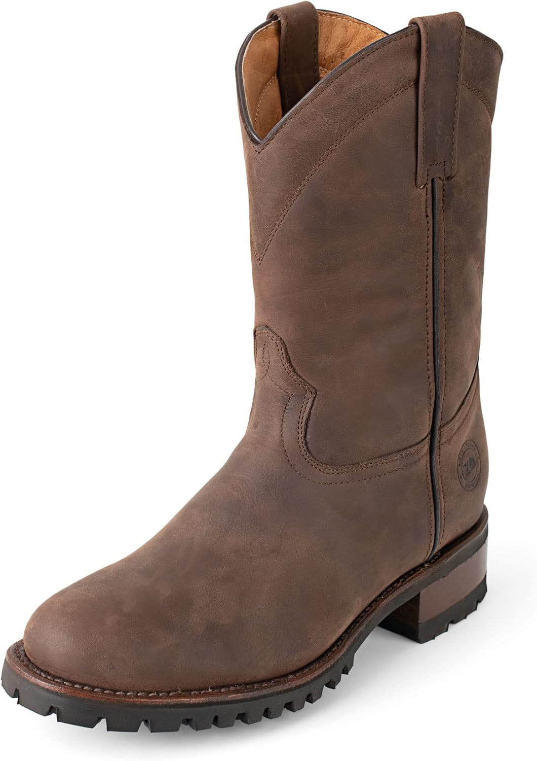 Мужские сапоги Roper на кожаной подошве Style 1000 7L Siete Leguas, Crazy Brown — фото 3