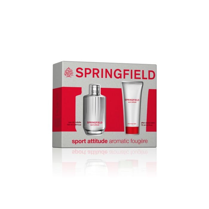 

Туалетная вода унисекс Sport Attitude Aromatic Fougère Estuche Eau de Toilette Springfield, EDT 100ML + Aftershave 75ML