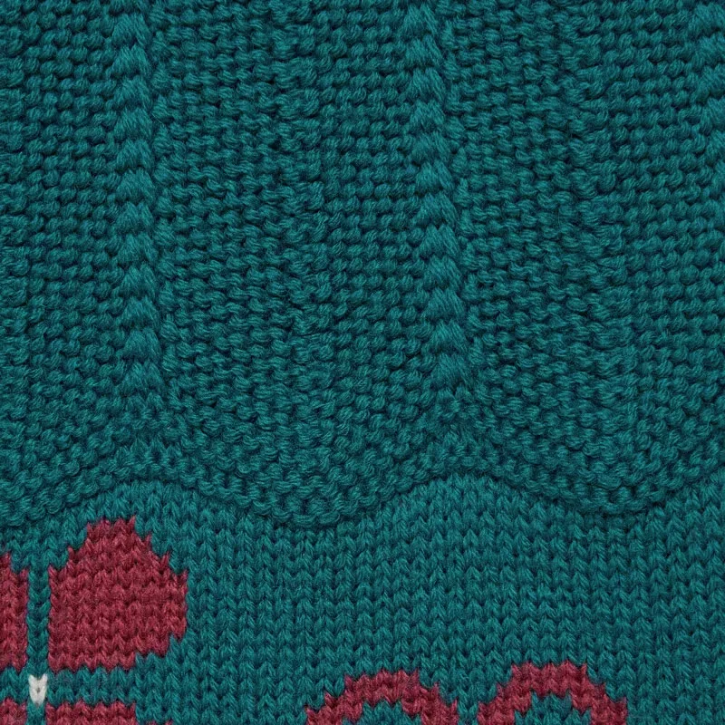 Детская короткая юбка GUCCI, темно-голубой — фото 4