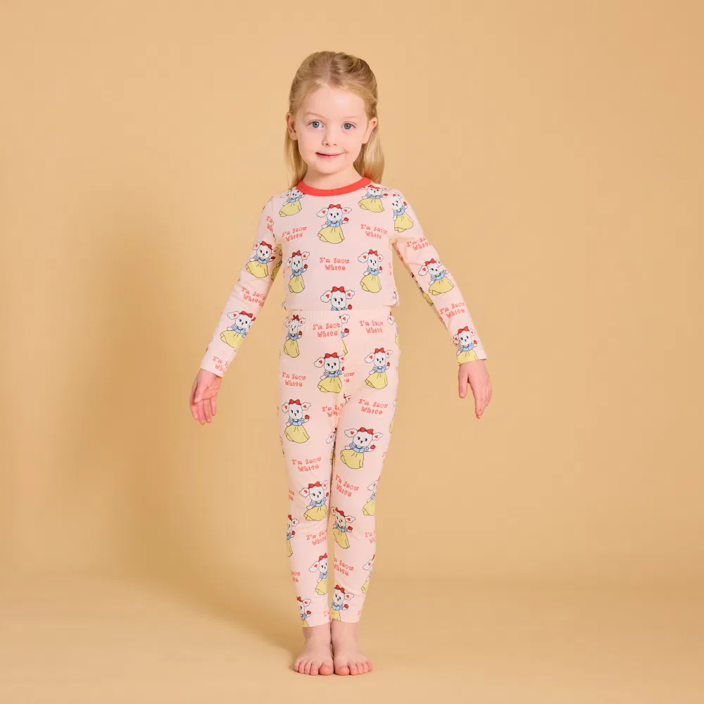 Детский облегающий домашний костюм Floral Snow White от Rototobebe