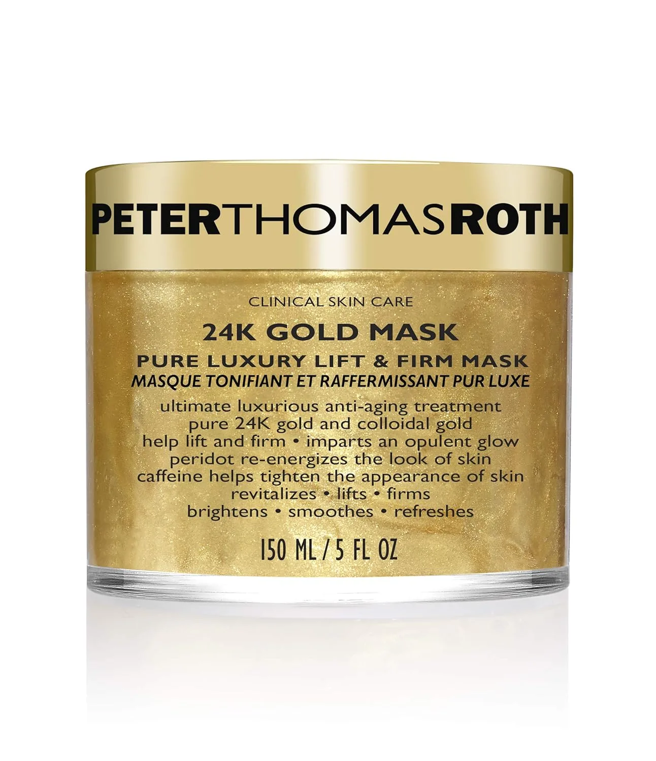 Маска для лица Peter Thomas Roth — | с -каратным золотом. Чистая роскошь. Подтяжка и укрепление. ( .), 148 мл