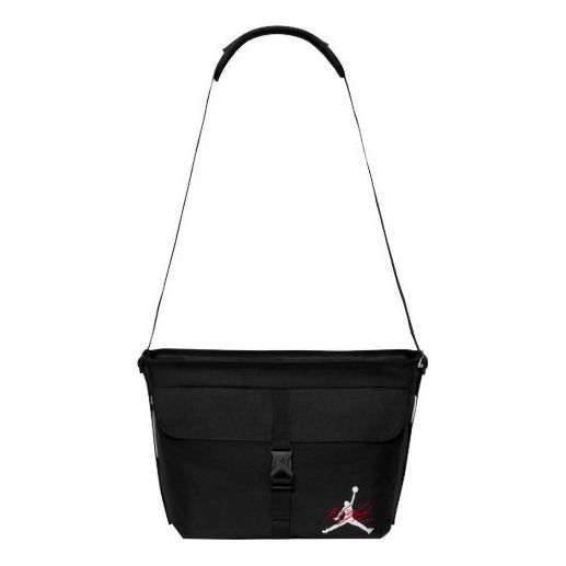 

Сумка Air Jordan Unisex Printing Logo Flip Cover Single-Shoulder Bag Black
