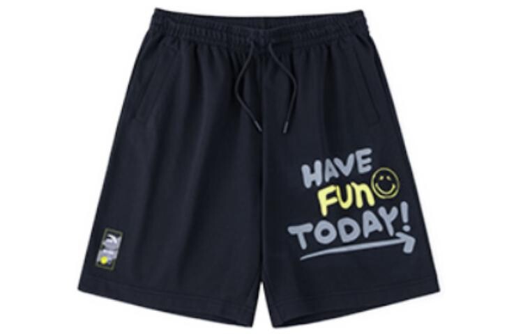 

Smileyworld X Sports Life Collection Спортивные шорты мужские черные Anta, черный