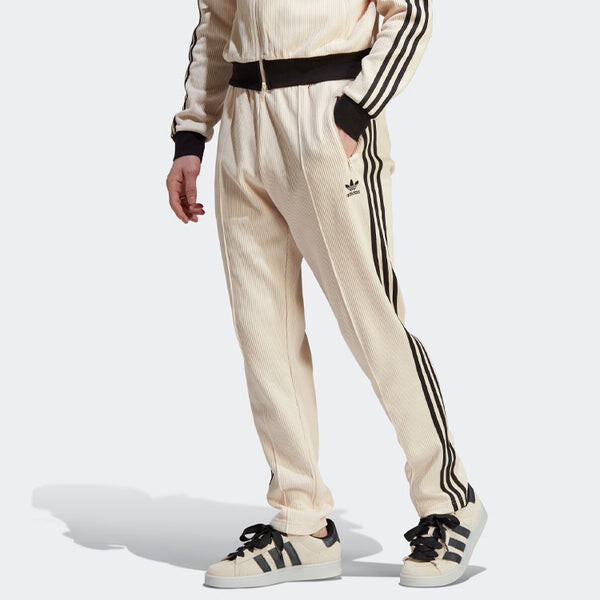 Брюки оригиналы adicolor вафельные beckenbauer Adidas, белый — фото 4
