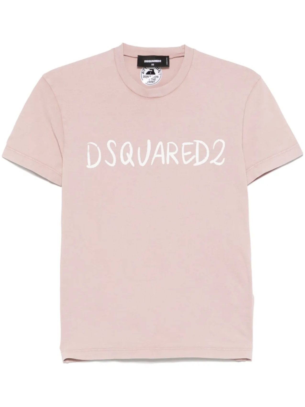 

Футболка с логотипом DSQUARED2, розовый