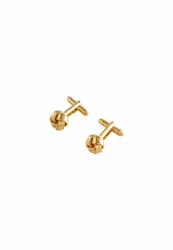 Запонки с узлом Next, Gold Tone