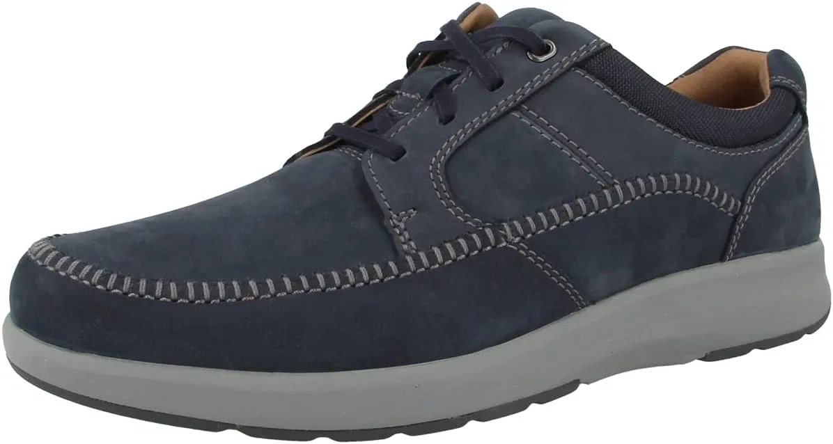 Туфли Clarks Un Trail Apron, Blue — фото 4