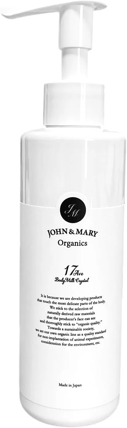 Лосьон для тела Organic Body Milk John & Mary Crystal 200 мл John&Mary