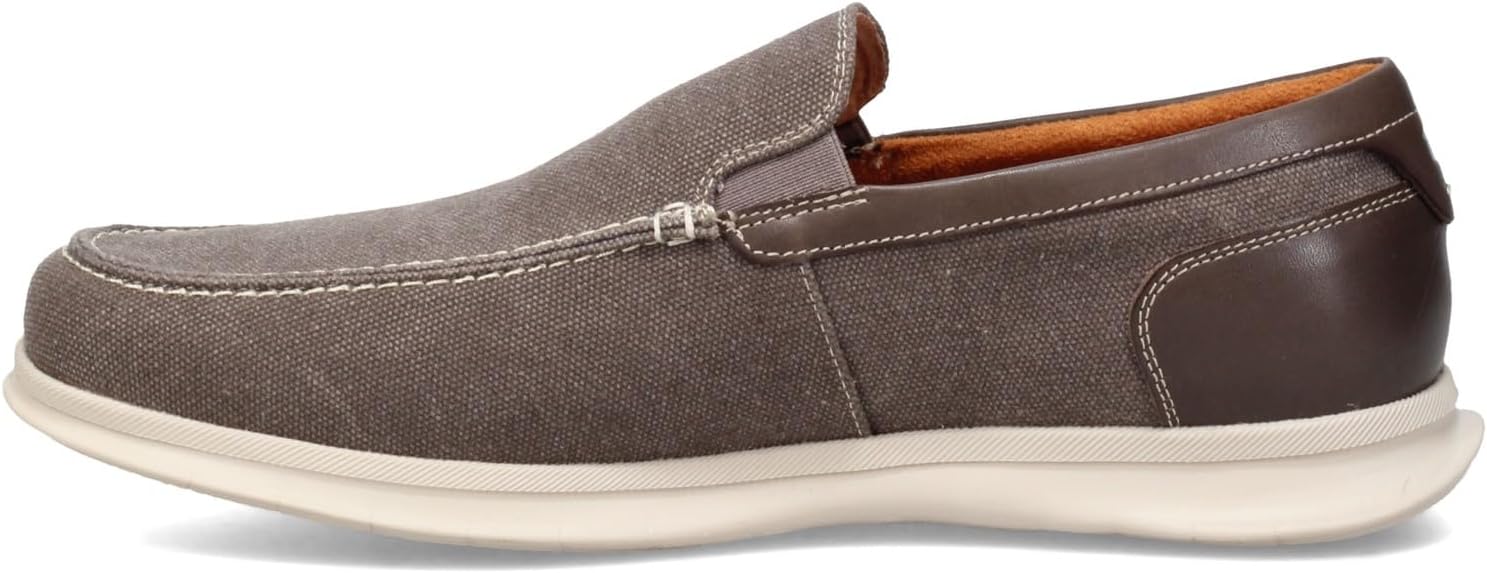 Лоферы Florsheim Montigo Canvas с мокрым носком венеттано, серый — фото 4