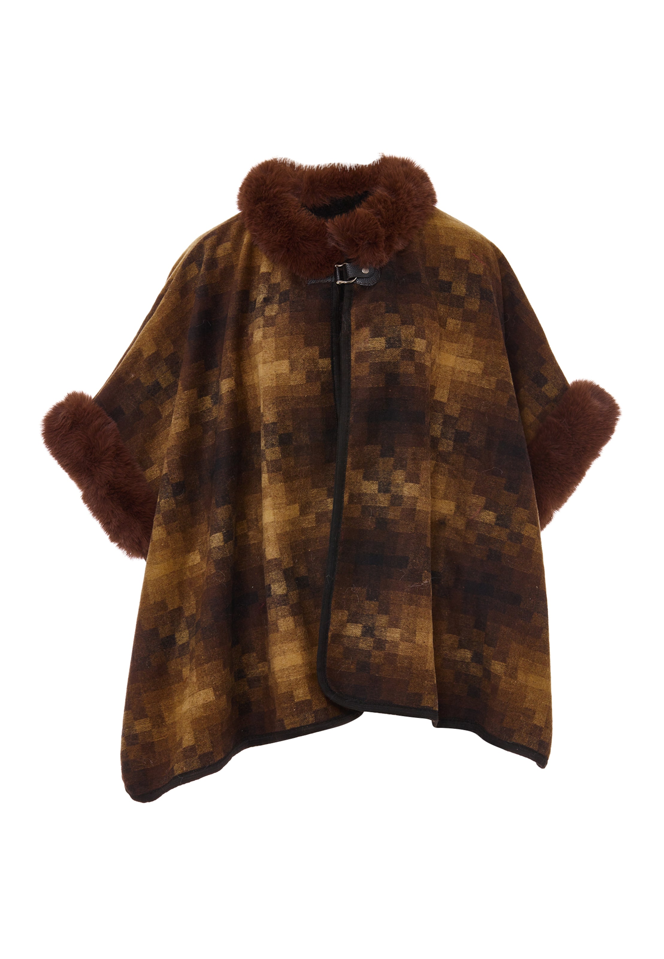 

OSHA Кейп в цвете Brown, Caramel