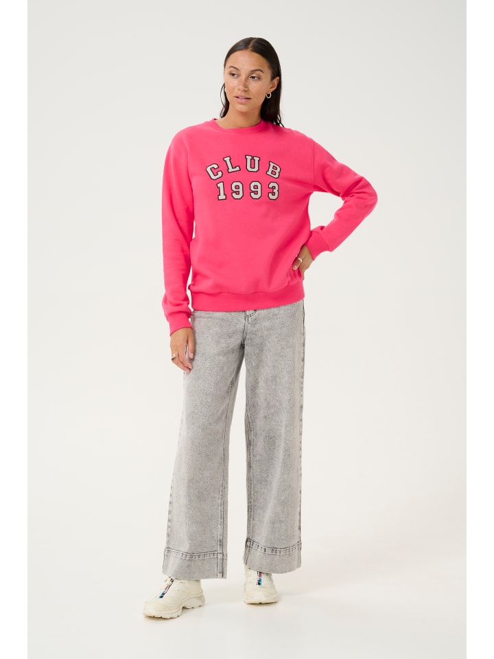 

Толстовка свободного кроя KAviola цвета Малина Kaffe