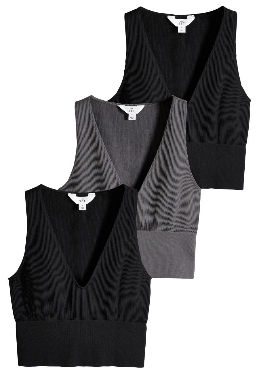 

Топ The Set, цвет Graphite/Black