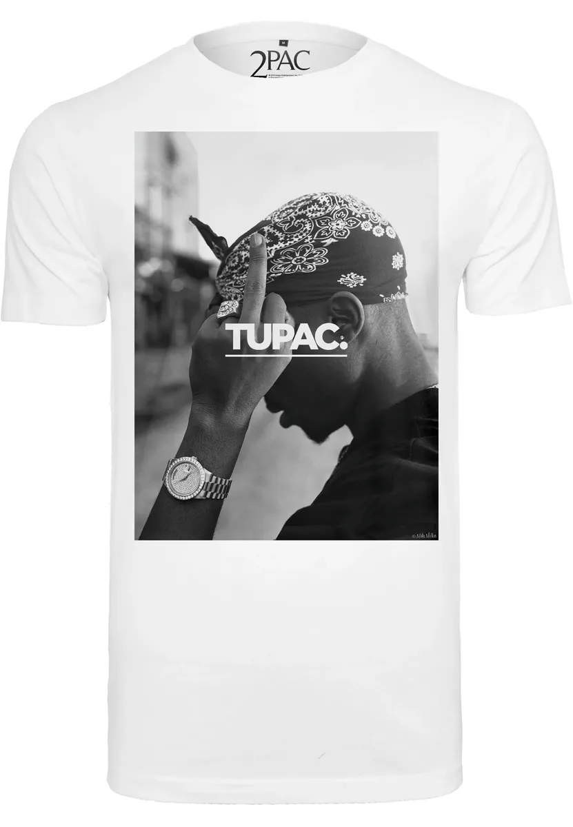 

Рубашка с короткими рукавами MisterTee "MisterTee Men's 2Pac F*ck The World Tee", белый