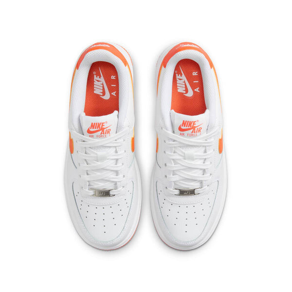 Кроссовки air force 1 'white safety orange' Nike, белый — фото 4